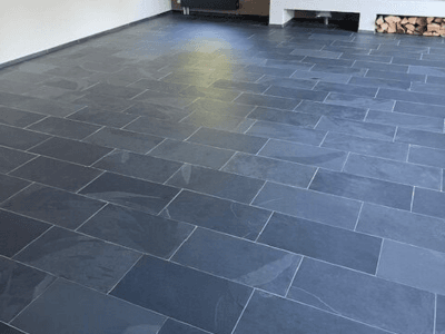 Leisteen vloer schoonmaken