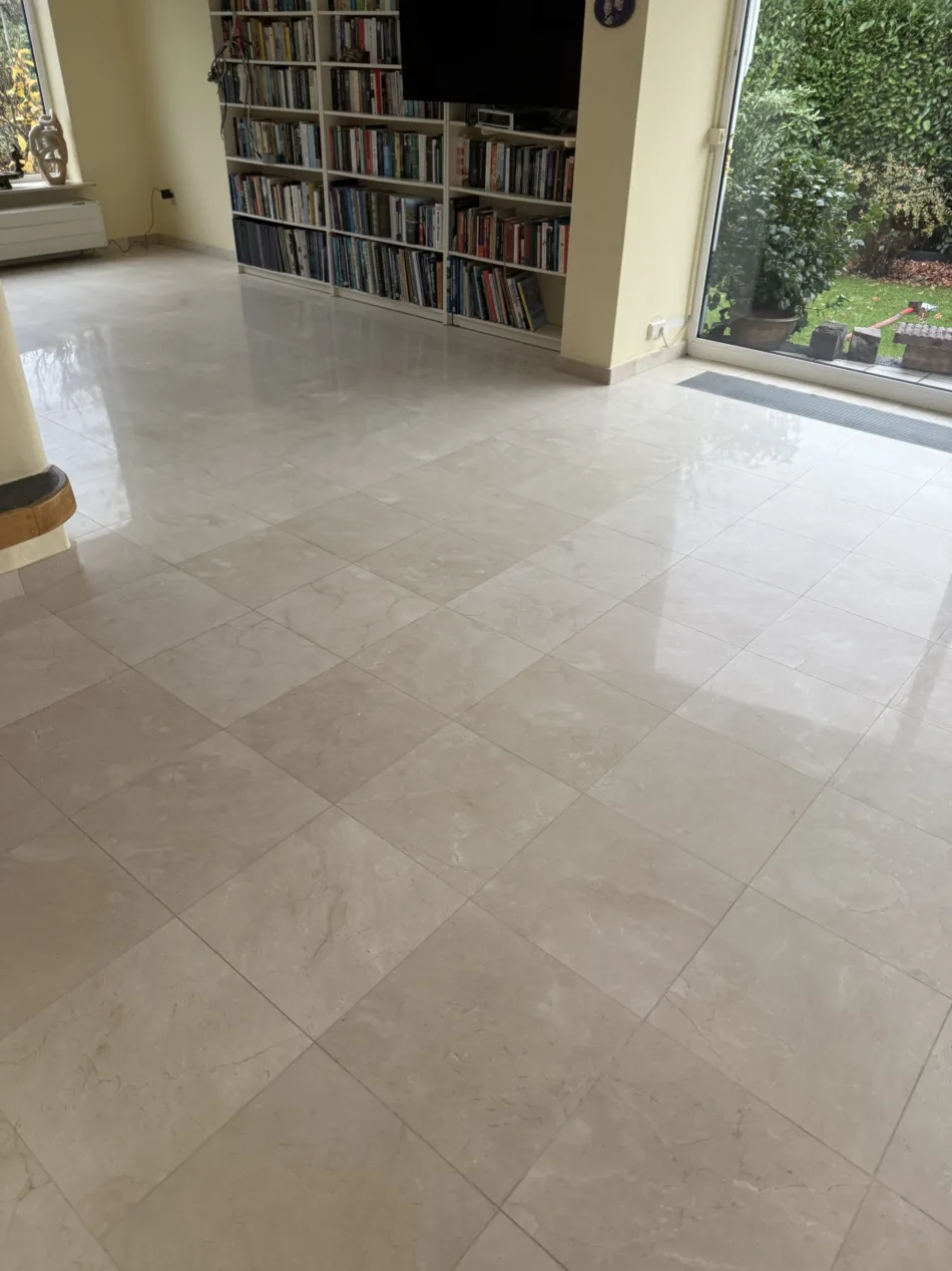 Marmeren gepolijst bungalow Landgraaf NA foto